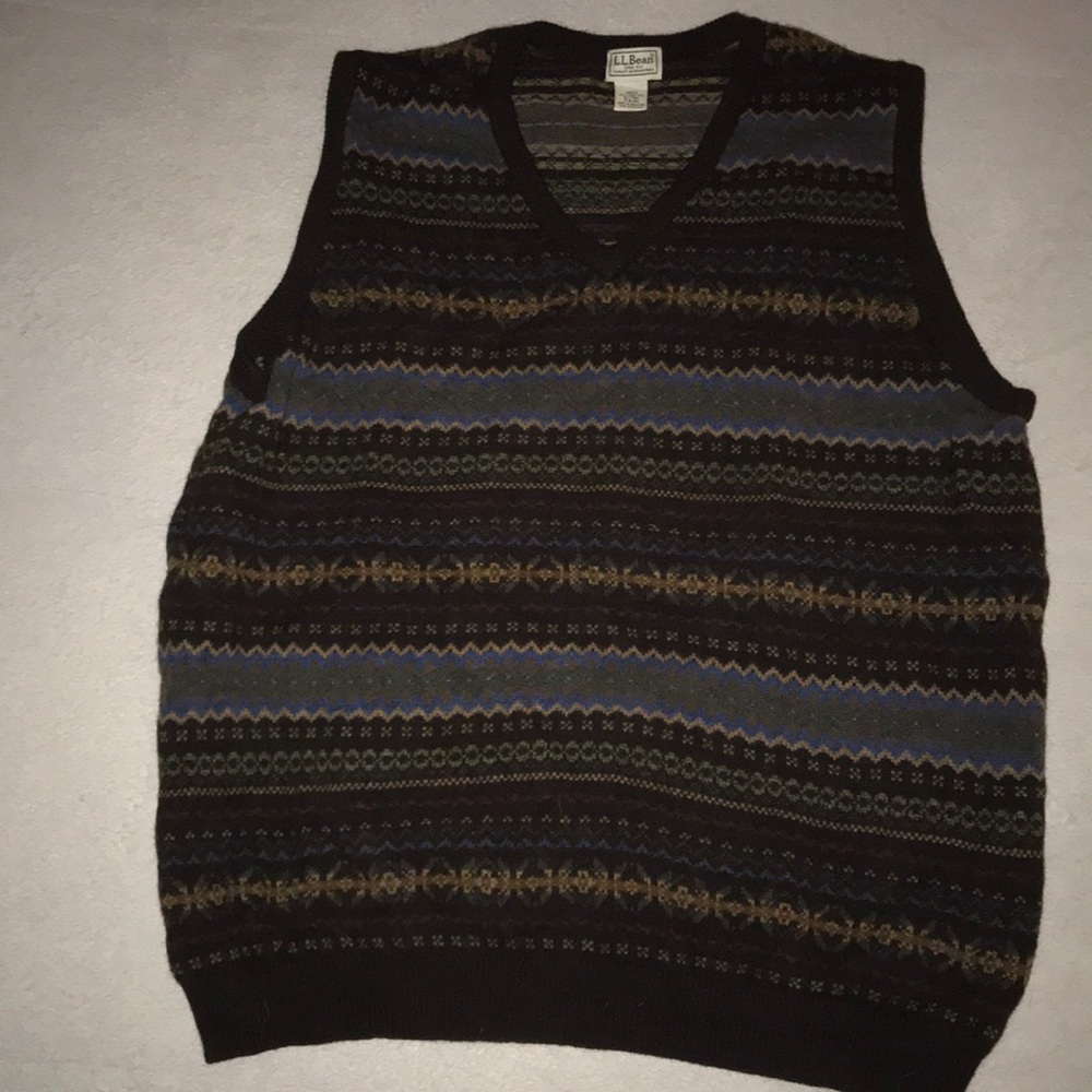 LL Bean sweater Vest